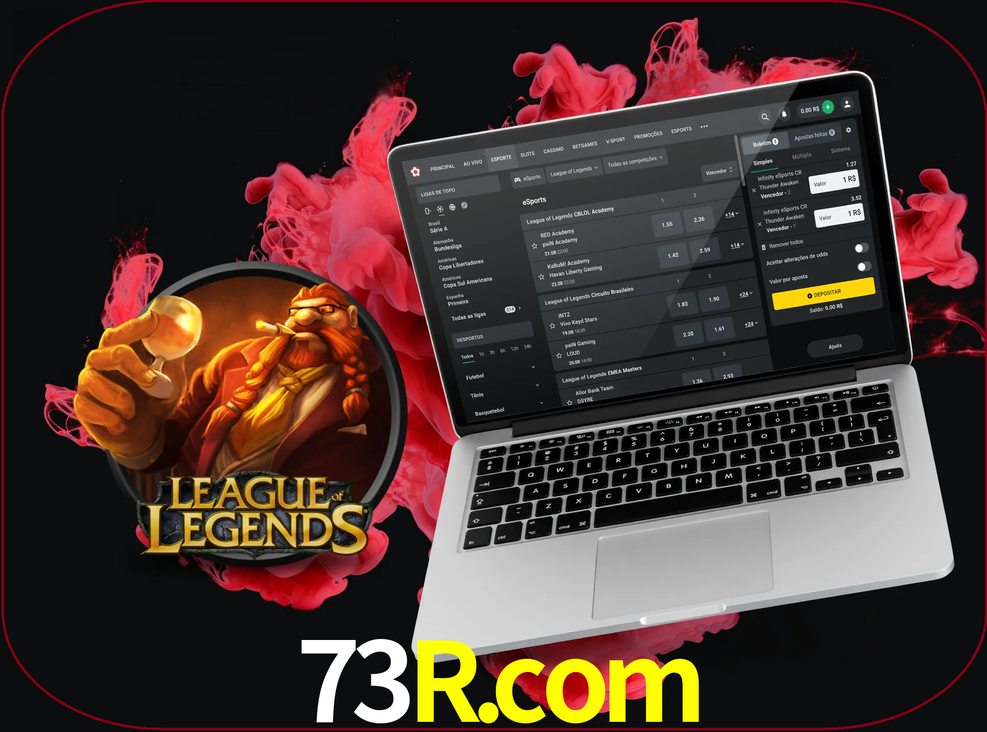 Se é um fã deste jogo, muitos torneios fantásticos que o vão surpreender estão disponíveis no 73r.